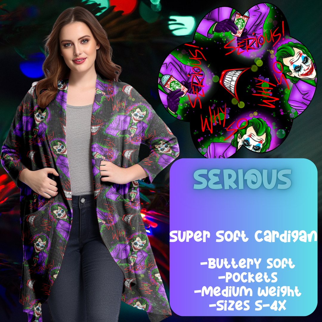 SERIOUS - B98 -SOFT CARDGIAN PREORDER CLOSING 9/22