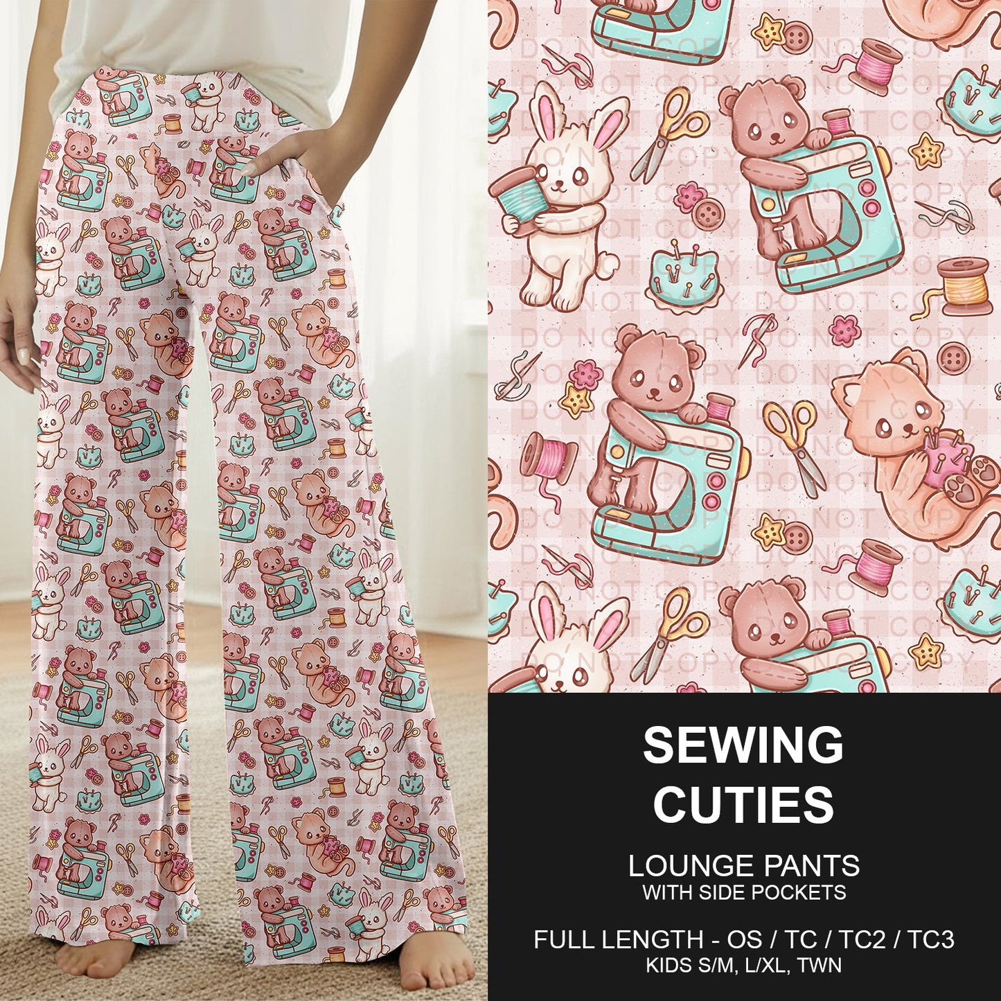 B267 - Preorder Sewing Cuties Lounge Pants (Closes 12/21. ETA late Feb.)