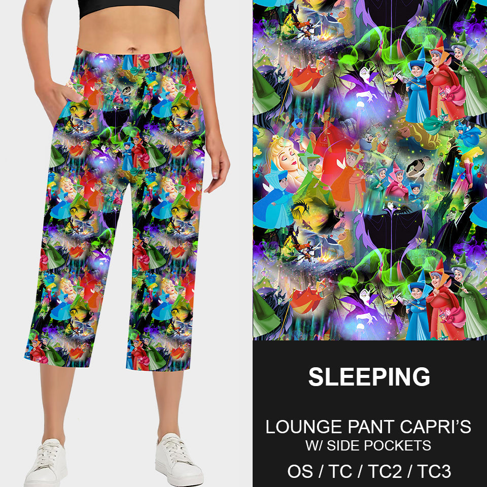 RTS - Sleeping Capri Lounge Pants