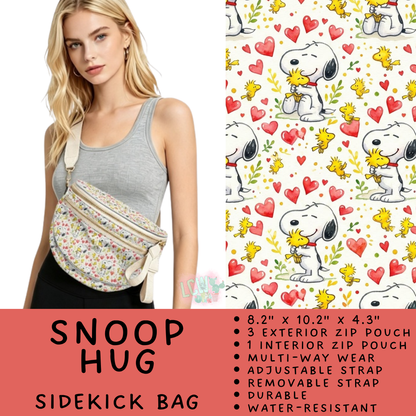 Batch #604 - Sidekick Bag 3 - Closes 10/26 - ETA mid/late Dec - Snoop Hug Sidekick Bag