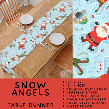 Batch #588 - Table Runners - Closes 9/21 - ETA early/mid Nov - Snow Angels Table Runner