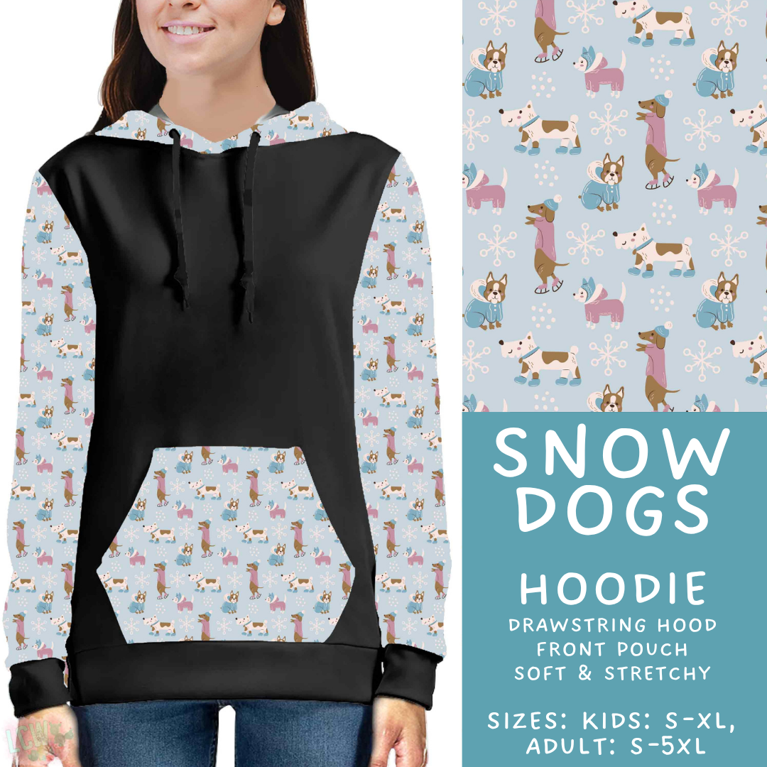 Batch #611 - Winter Collection - Closes 11/9 - ETA early/mid Jan - Snow Dogs Hoodie