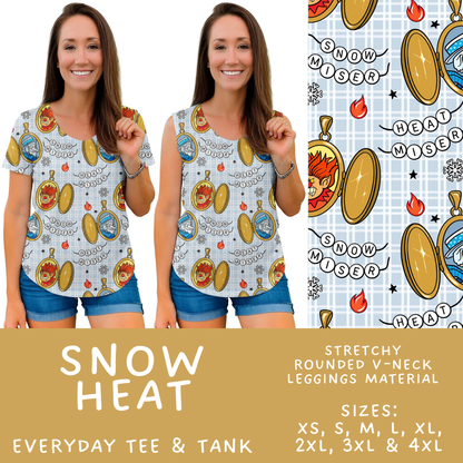 Batch #589 - August Request Run - Closes 9/23 - ETA mid/late Nov - Snow Heat Everyday Tank & Tee