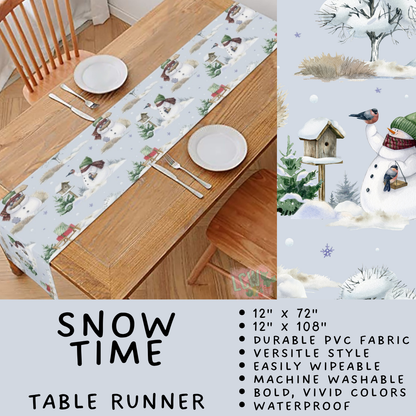 Batch #588 - Table Runners - Closes 9/21 - ETA early/mid Nov - Snow Time Table Runner