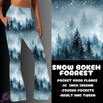 SNOW BOKEH FORREST-YOGA FLARES 7-PREORDER DUE 10/2