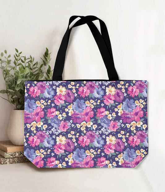 RTS - Spring Flowers Tote Bag