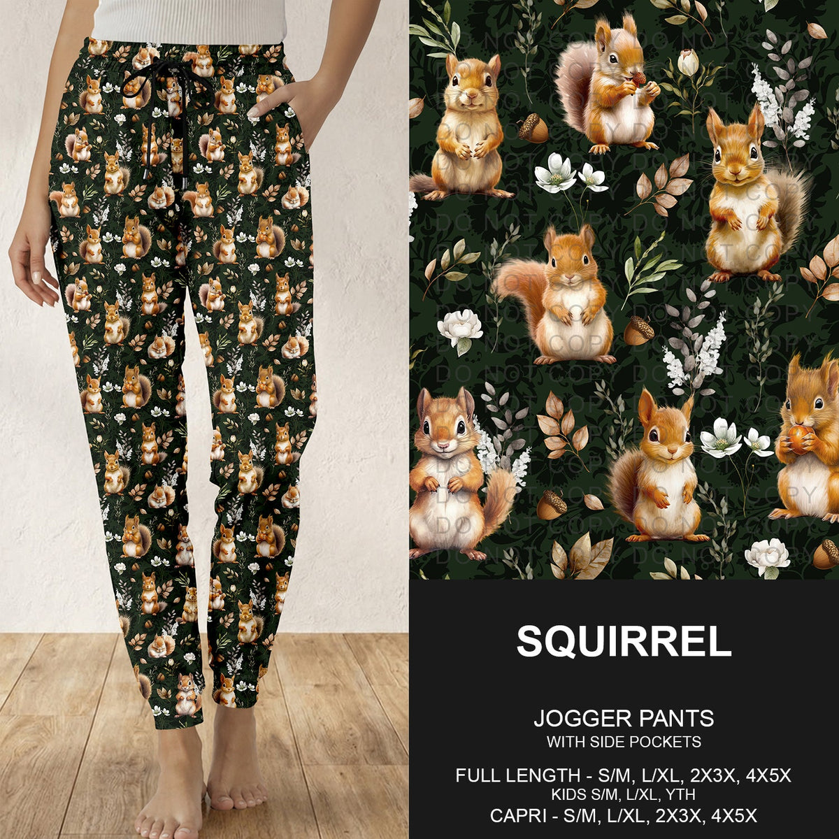 B314 - Preorder Squirrel Joggers (Closes 9/27. ETA: late Nov.)