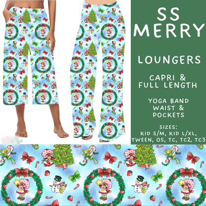Batch #598 - Magical Character Christmas 2 - Closes 10/14 - ETA early Dec - SS Merry Capri and Full Length Loungers