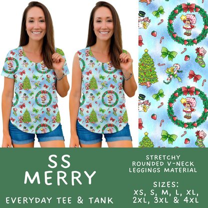 Batch #598 - Magical Character Christmas 2 - Closes 10/14 - ETA early Dec - SS Merry Everyday Tank & Tee