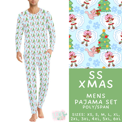 Batch #584 - Christmas Family Pajamas - Closes 9/11 - ETA mid Nov - SS Xmas Men's Pajama Set