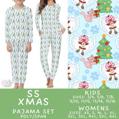 Batch #584 - Christmas Family Pajamas - Closes 9/11 - ETA mid Nov - SS XMas Womens & Kids Pajama Set