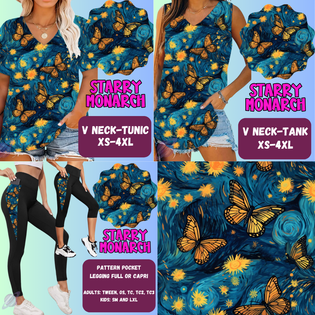 STARRY MONARCH-PPO 13- TOPS AND BOTTOMS-PREORDER CLOSING 6/15