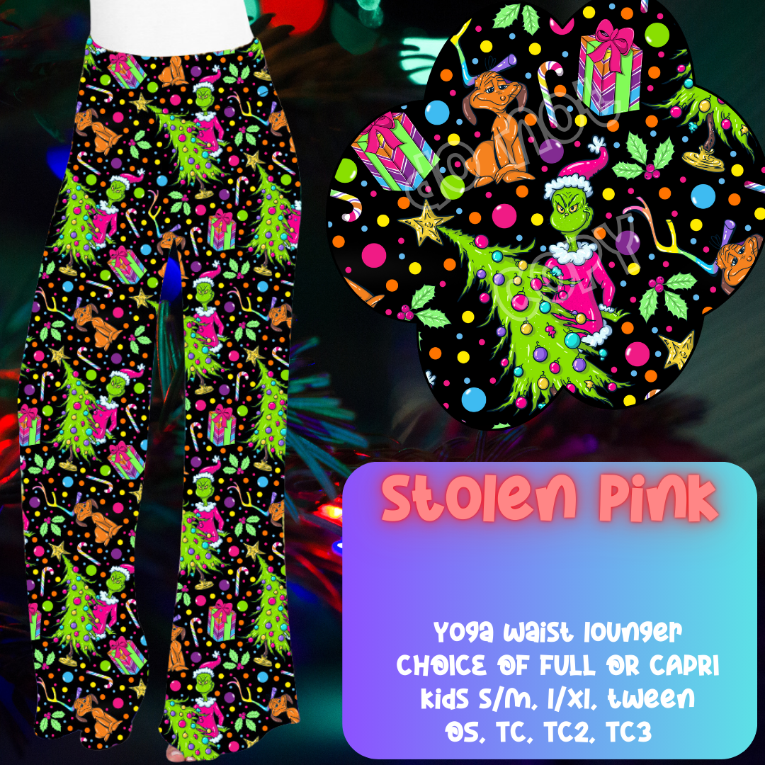 STOLEN PINK - CHRISTMAS RUN - LOUNGER PREORDER CLOSING 9/29