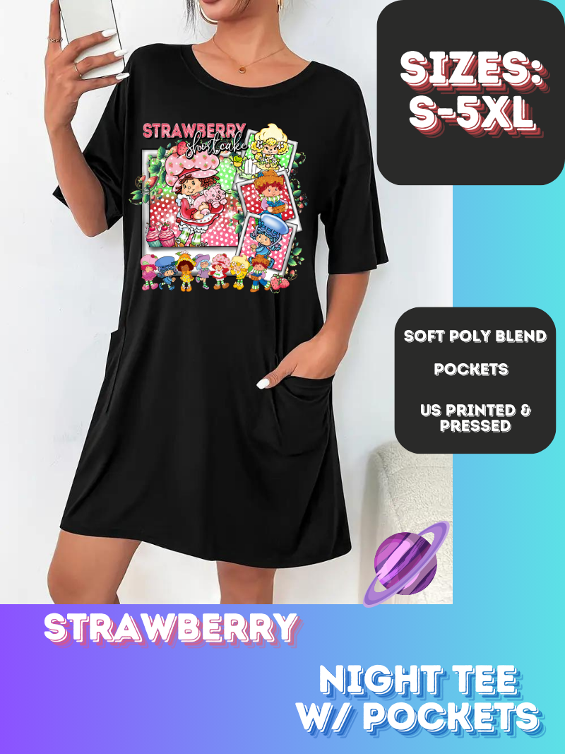 STRAWBERRY-SLEEP SHIRT-PREORDER CLOSING 9/20