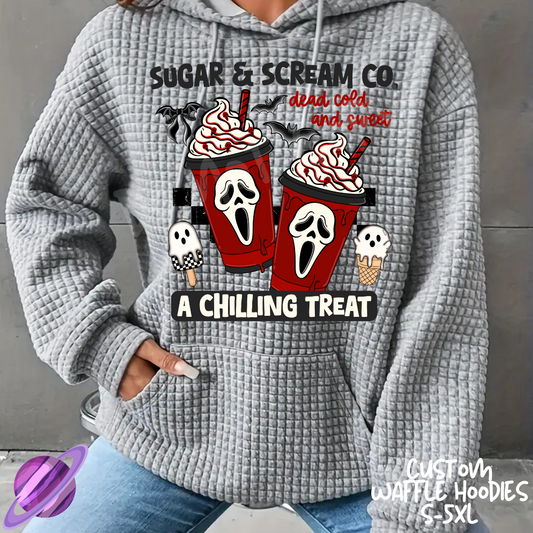 SUGAR & SCREAM - CUSTOM WAFFLE HOODIES PREORDER CLOSING 9/30