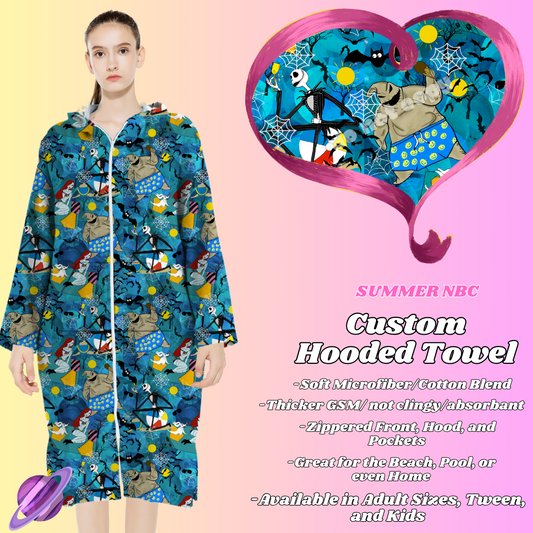 SUMMER NBC- HOODED TOWEL- PREORDER CLOSING 4/27