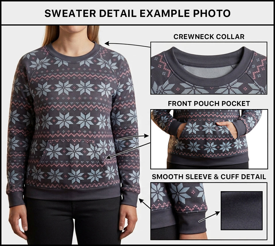 B303 - Preorder Holiday S'mores Sweater w/ Front Pocket (Closes 7/26. ETA early Oct.)