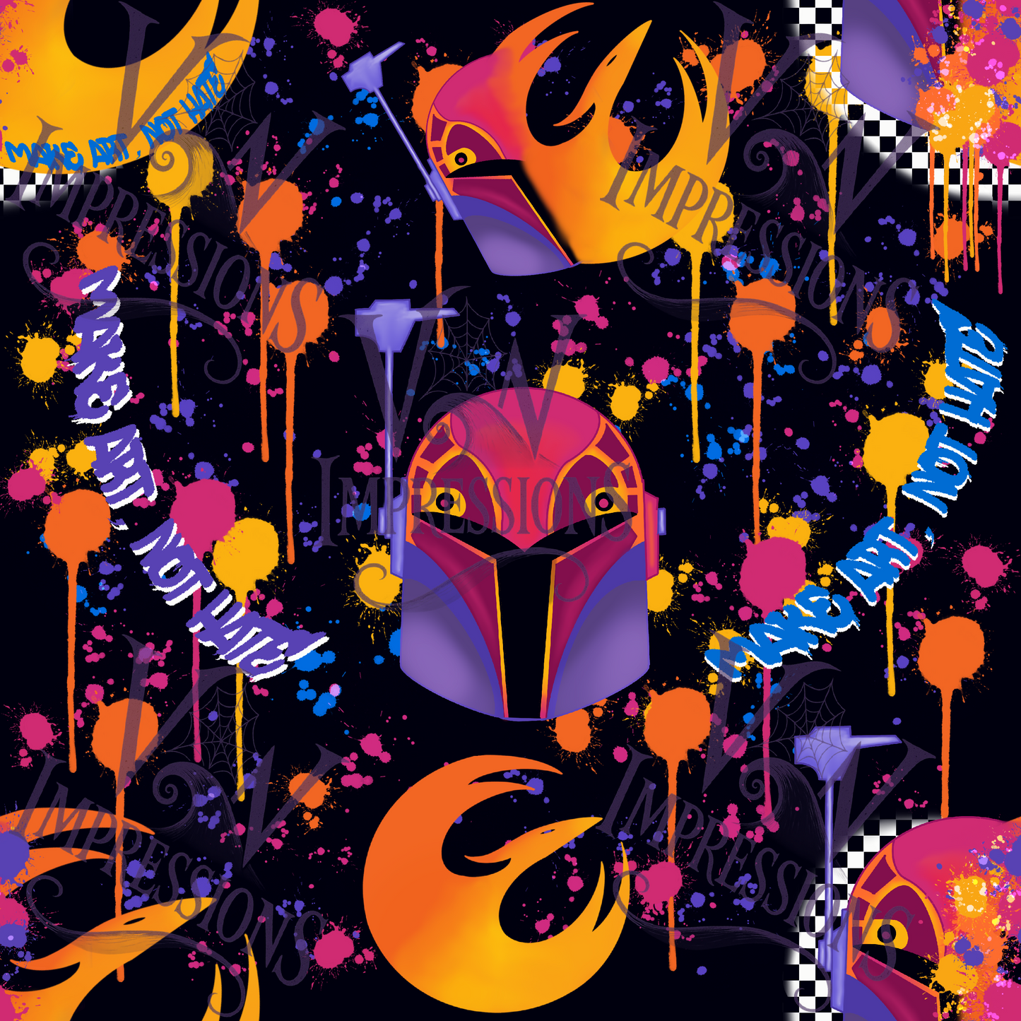 Space Artist Digital Files PNG, SVG, Seamless Pattern, Sublimation & DTF