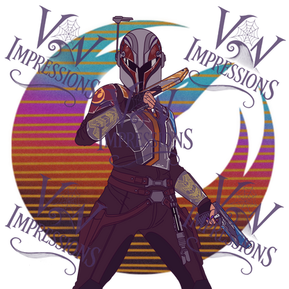 Retro Space Artist T-shirt