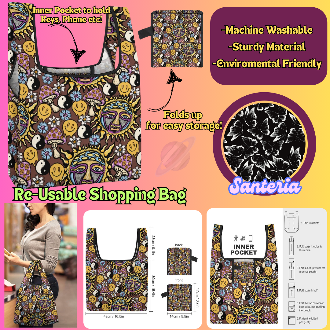 SANTERIA - Re-Usable Shopping Bags PREORDER Closing 1/15