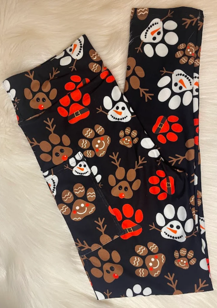 Jolly Paws Full Length Leggings With Pockets