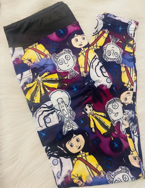 Ghost Children Full Length Leggings with Pockets