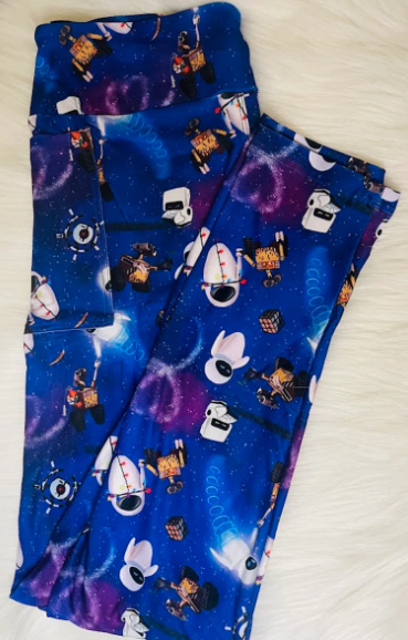 Wall-e Full Length Leggings With Pockets