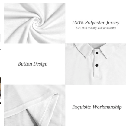 Space Polo or Tank Top Matching Tops