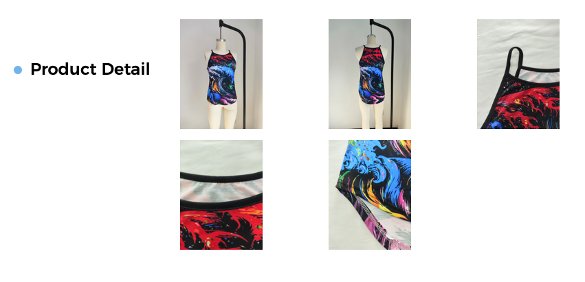 Space Polo or Tank Top Matching Tops