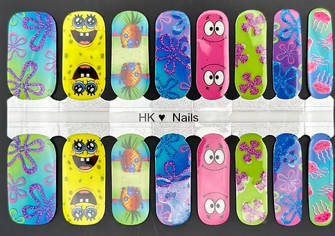 Sea Sponge Nail Wraps