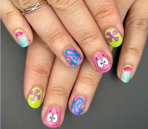 Sea Sponge Nail Wraps