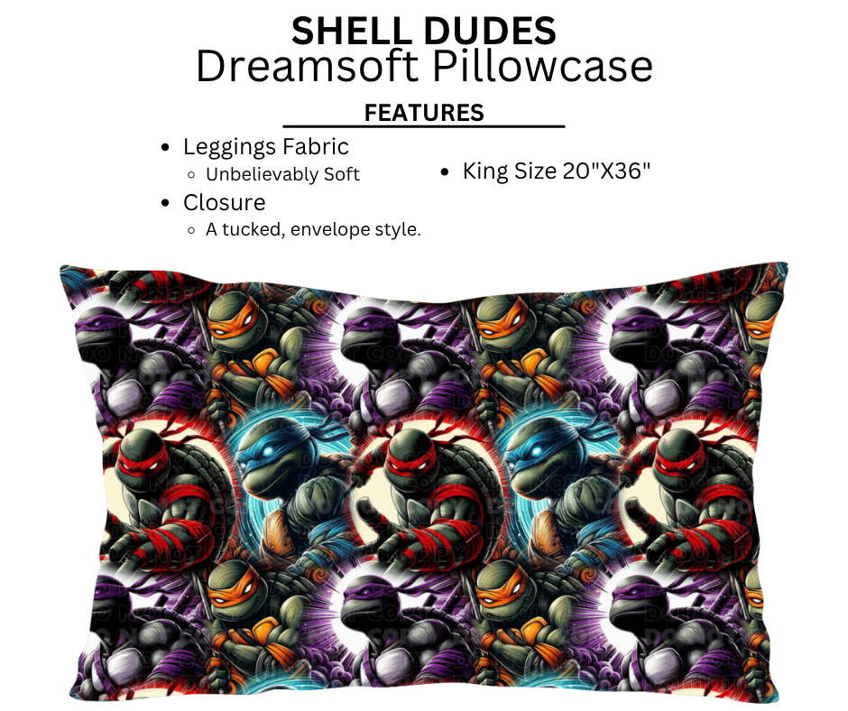 Shell Dudes Dreamsoft Pillowcases