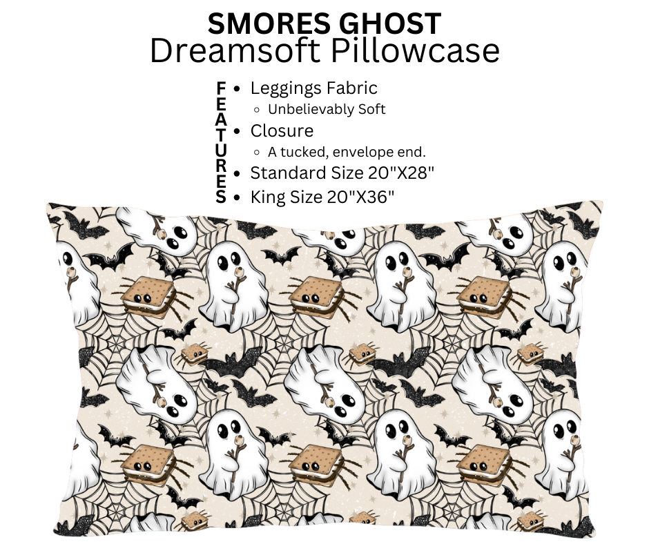 Smores Ghost Dreamsoft Pillowcase