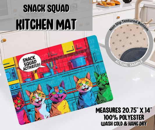 Snack Squad Kitchen Mat