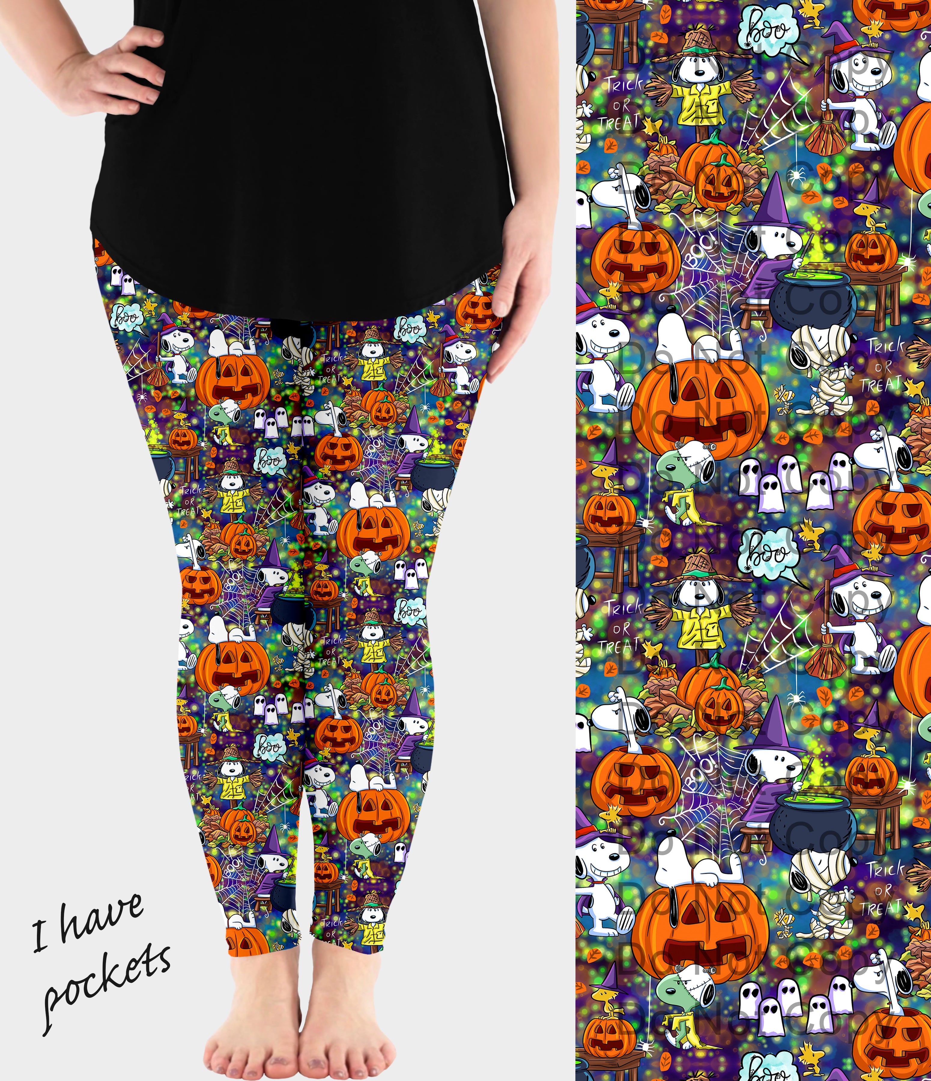 RTS - Somethings Brewing Leggings w/ Pockets