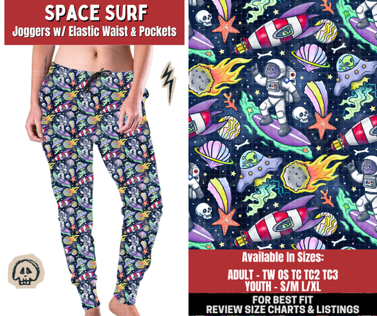 Preorder! Closes 12/22. ETA March. Space Surf Joggers