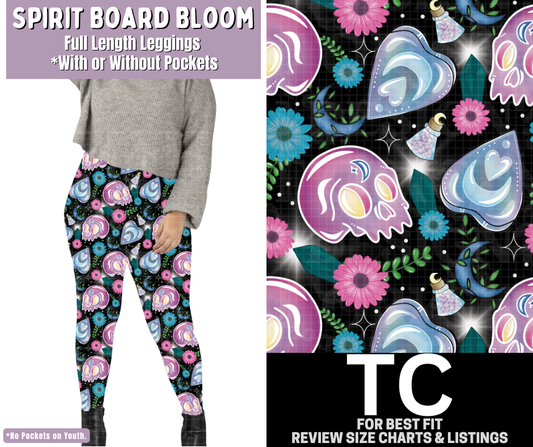 Spirit Board Bloom Full Length Leggings w/ Pockets