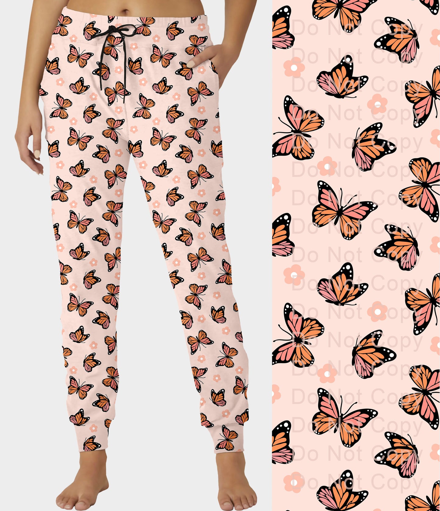 RTS - Spring Butterfly Joggers