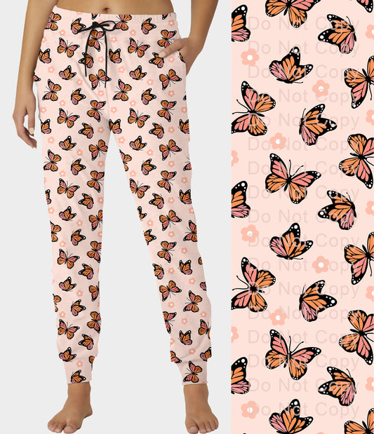 RTS - Spring Butterfly Joggers