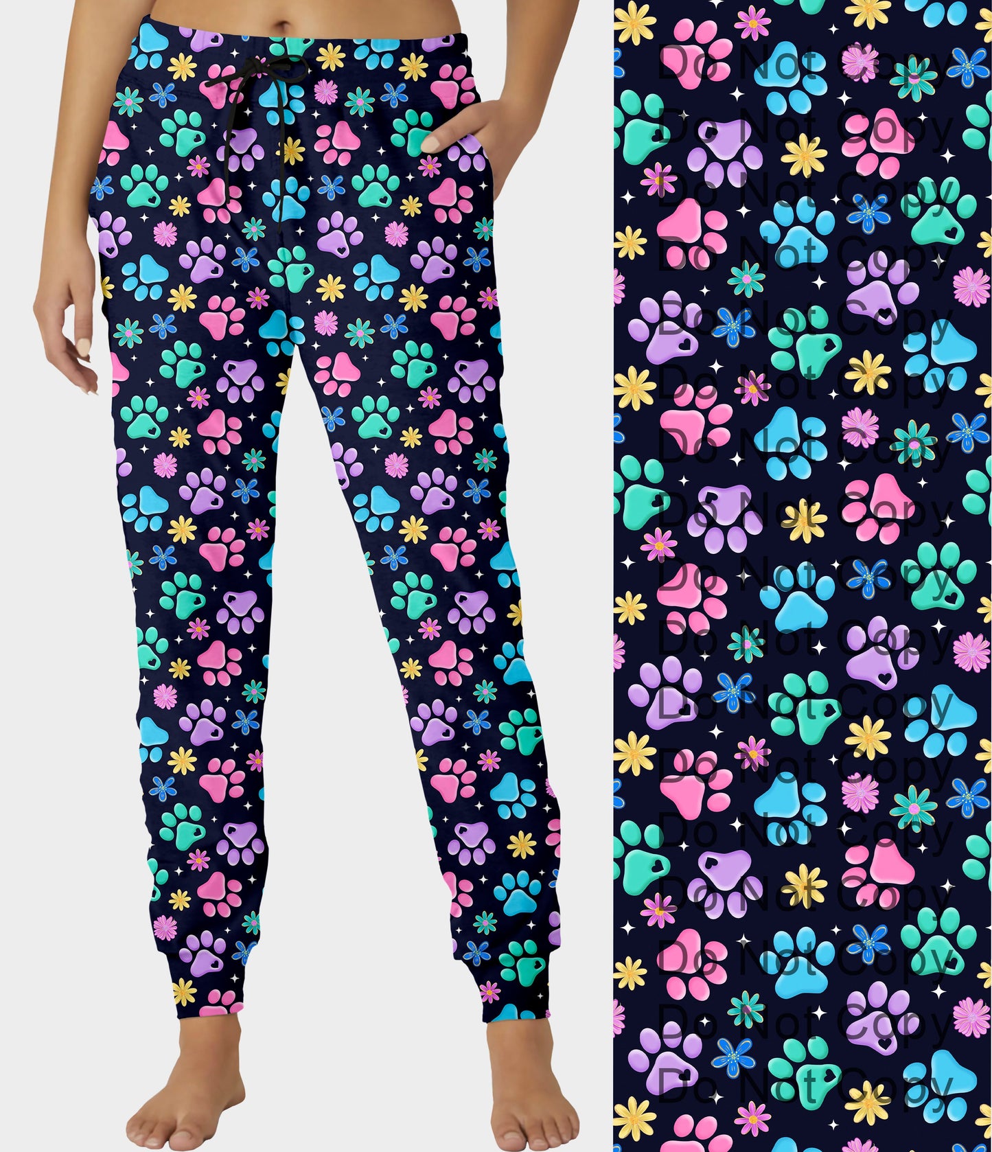 RTS - Spring Paws Joggers