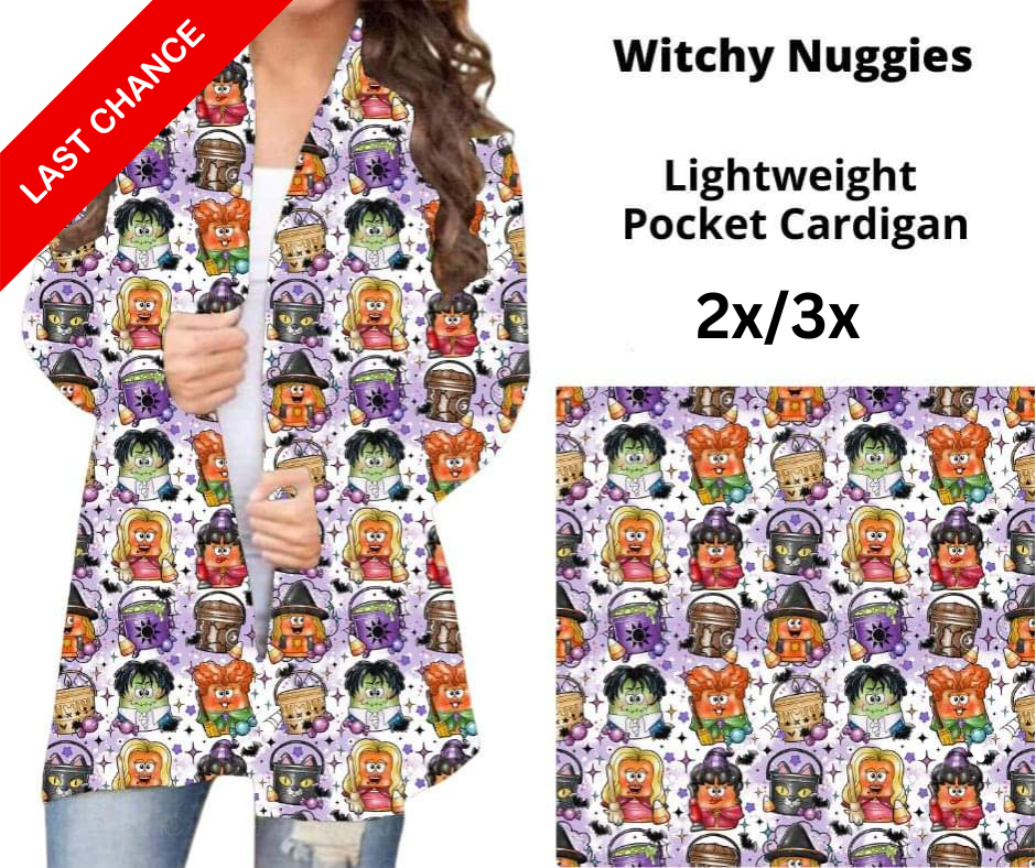 Witchy Nuggies Pocket Cardigan