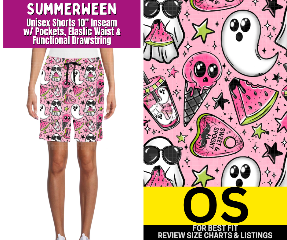 Summerween Unisex Shorts