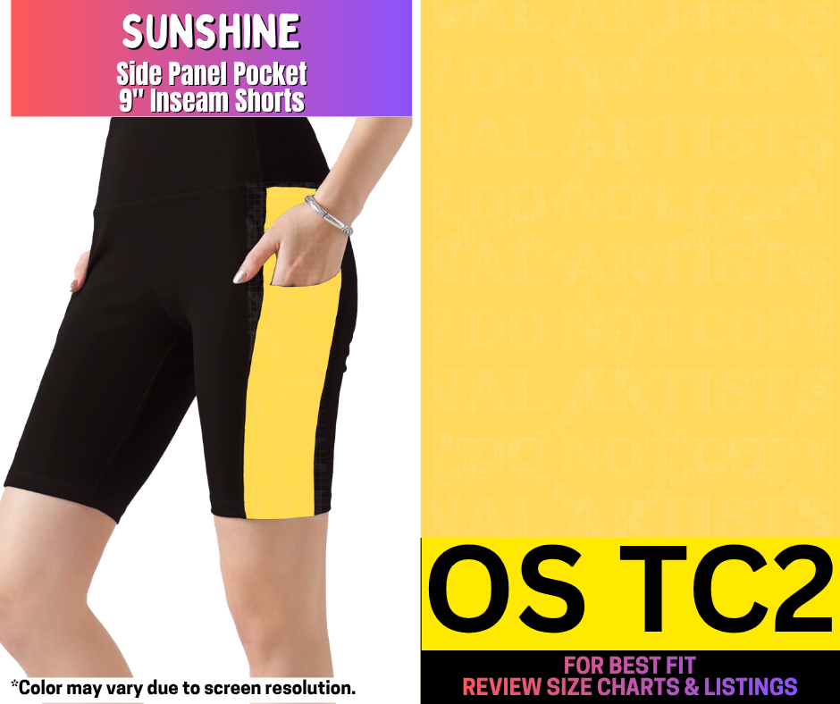 Sunshine Side Panel Pocket Jamaica Shorts