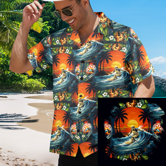 Surfer Trooper Hawaiian Shirt