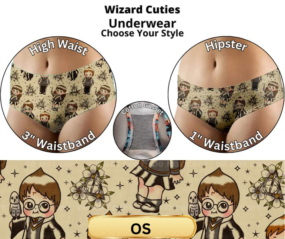 Wizard Cuties High Waist Underwear