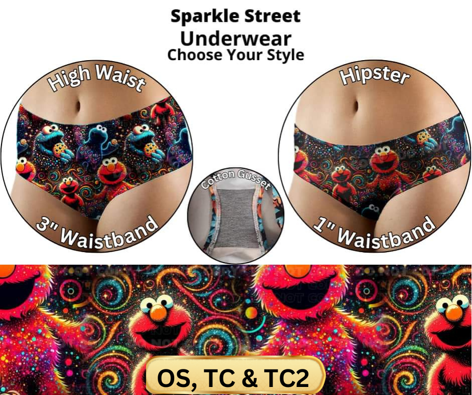 Sparkle Street Hipster & High Waist Underwear