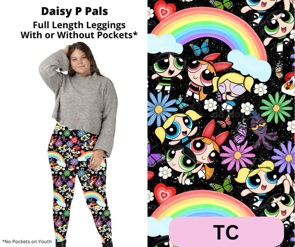 Daisy P Pals Full Length Leggings w/ Pockets