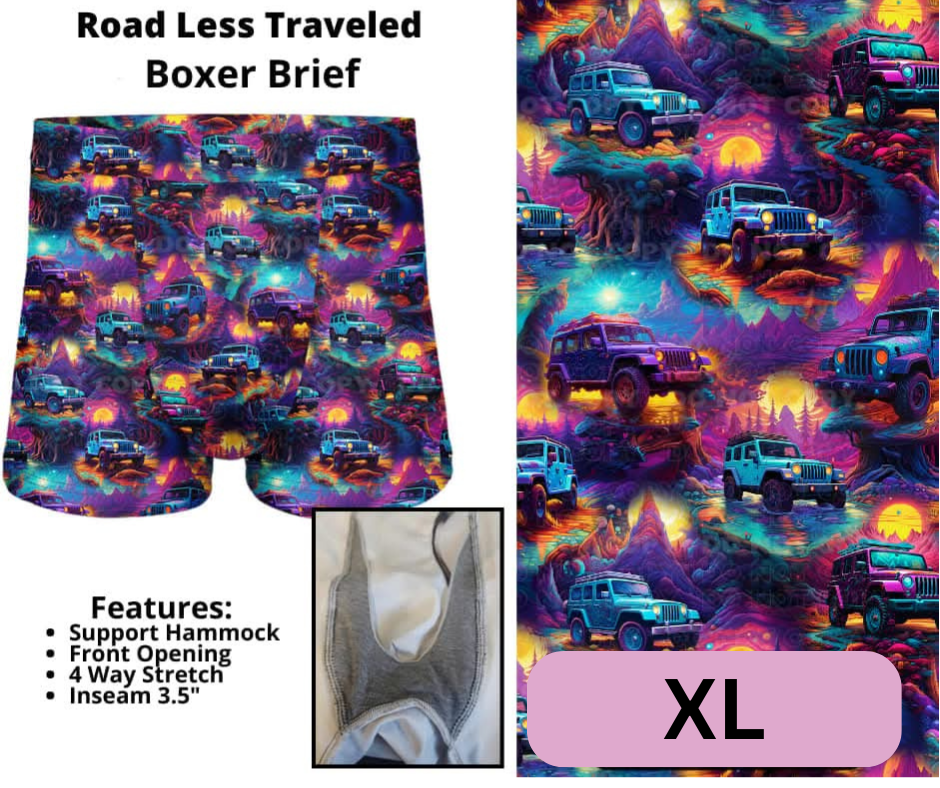 Road Less Traveled Boxer Briefs