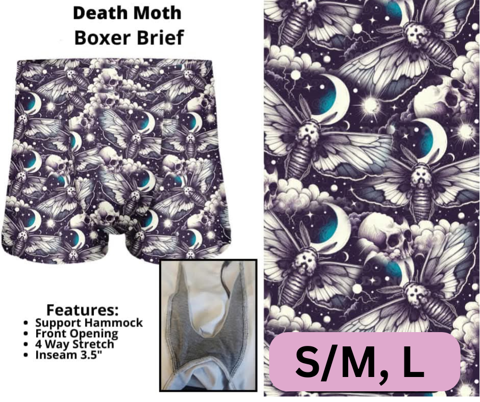 Death Moth Boxer Briefs