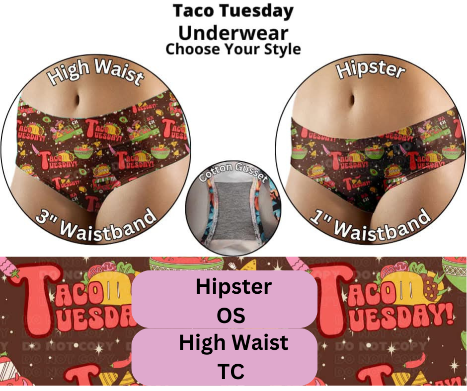 Taco Tuesday Underwear